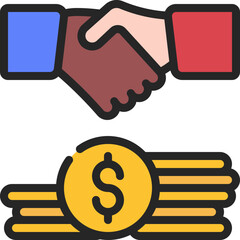 Financial Agreement Icon