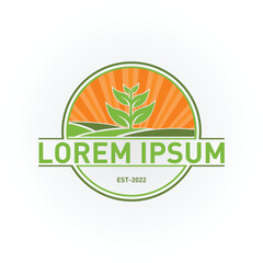 Agro Farm Logo vector, Agriculture vector template