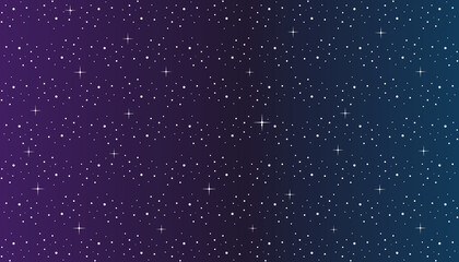 Night sky with star background