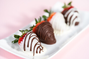 Chocolate dipped strawberries