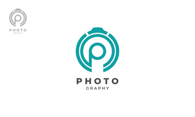 Camera Logo Design For Photography Identity , Vector Template