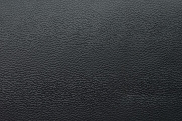 Seamless pattern of black leather