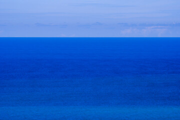 blue sky and sea