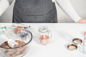 Unicorn hot chocolate mix