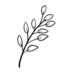 botanical foliage wedding decoration