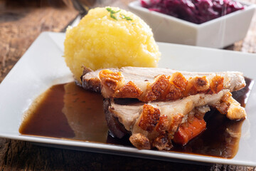 bavarian roasted pork