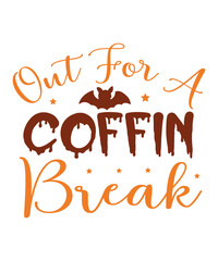 Halloween t shirt, mug design