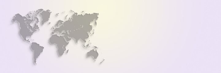 light gradient background world map