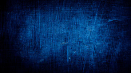 dark blue grungy abstract cement concrete wall texture background