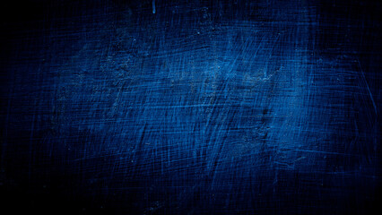 dark blue grungy abstract cement concrete wall texture background
