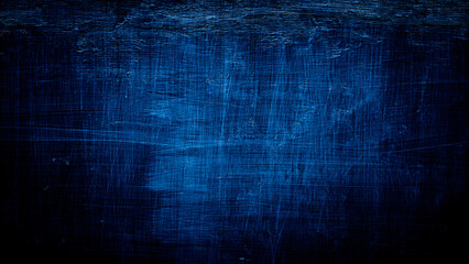 dark blue grungy abstract cement concrete wall texture background