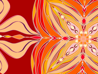 abstract floral background