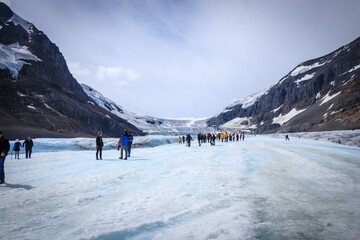 ski resort in the mountains