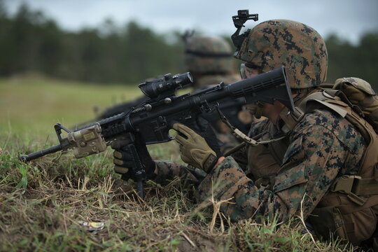 US Marines Training.