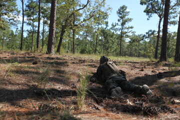 US Marines training