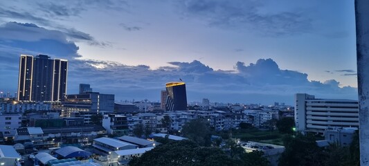Obraz premium city skyline