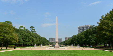 Obelisk Hermann Park, Houston, Texas