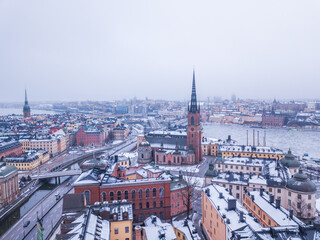 Fototapeta premium Sweden Winter- Stockholm