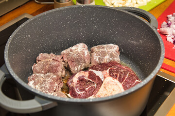 Roulades in a casserole