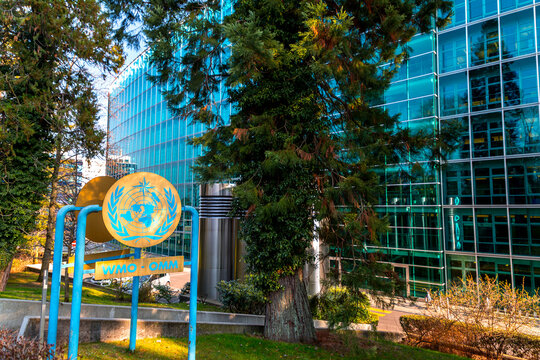 The World Meteorological Organization Building In Geneva, Switzerland