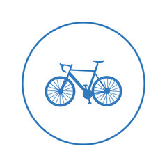 Bicycle cycling mountain bike icon | Circle version icon |