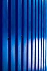 blue corrugated board. close up. background picture.