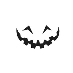 Pumpkin smile. PNG. 