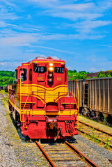 Train 710 at the TN Valley RR Ride to Copperhill Tennessee