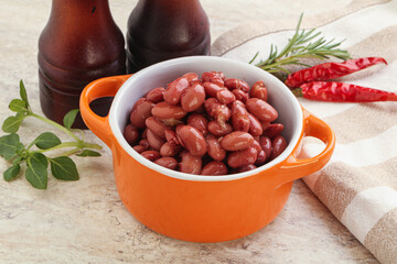 Red bean in tomato sauce