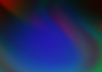 Obraz premium Dark Multicolor, Rainbow vector abstract bright background.