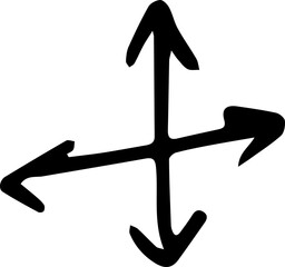 arrow vector design illustration isolated on white background 