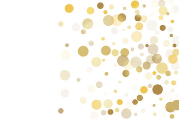 Gold glitter confetti, great design for any purpose. Party decor.