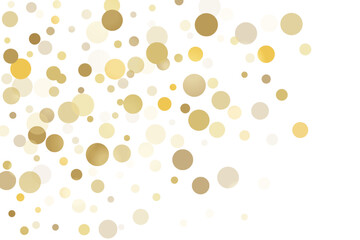 Gold glitter confetti, great design for any purpose. Party decor.