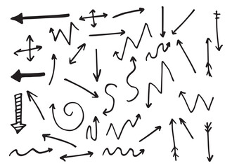 arrow vector design illustration isolated on white background 