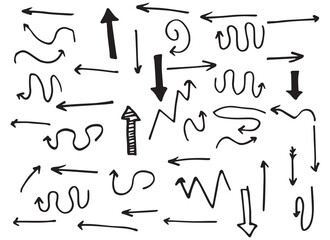 arrow vector design illustration isolated on white background 