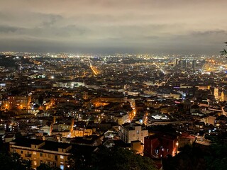 Fototapeta na wymiar Napoli by night
