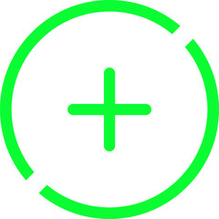 Add, plus flat icon