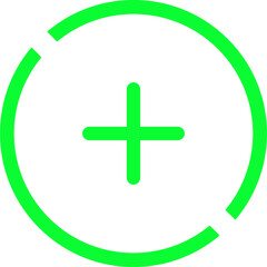 Add, plus flat icon