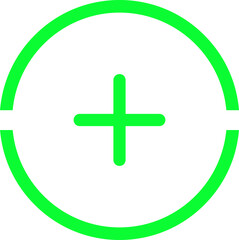 Obraz premium Add, plus flat icon