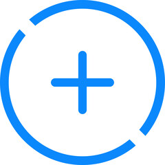 Obraz premium Add, plus flat icon