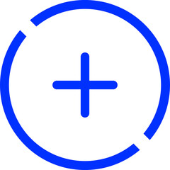 Add, plus flat icon