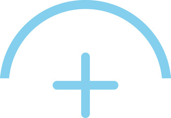 Obraz premium Add, plus flat icon