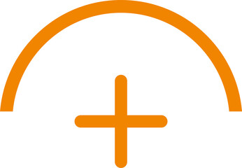 Obraz premium Add, plus flat icon