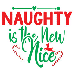Naklejka premium Merry Christmas and Santa lover t shirt design