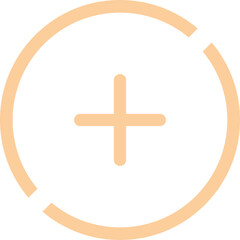 Obraz premium Add, plus flat icon