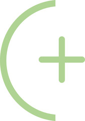 Obraz premium Add, plus flat icon