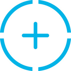 Fototapeta premium Add, plus flat icon