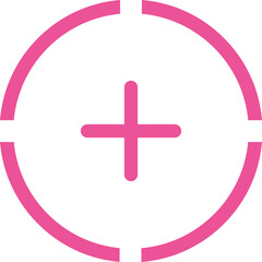 Obraz premium Add, plus flat icon 