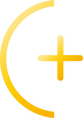 Obraz premium Add, plus flat icon 