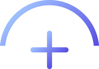 Obraz premium Add, plus flat icon 